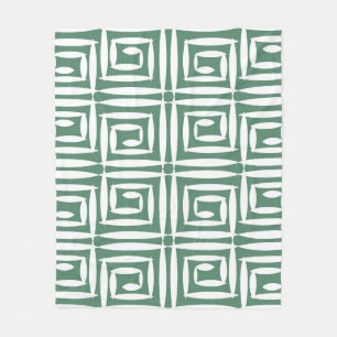 Geometrische veelhoeken naadloos patroon fleece deken