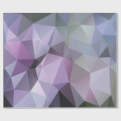 Geometrische veelhoekverdampingspapier — voorjaars cadeaupapier (Vlak)