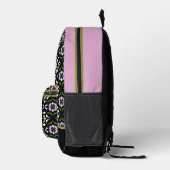 Geometrische veelkleuren bedrukte rugzak (Rechts)