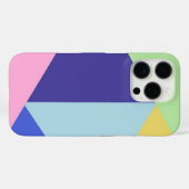 geometrische veelkleurige kunst Case-Mate iPhone case (Achterkant (horizontaal))
