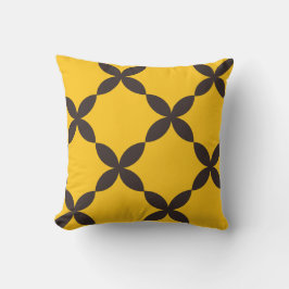 Geometrische ventilator naadloos patroon kussen