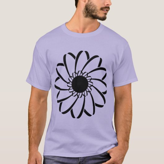 Geometrische ventilator t-shirt (Voorkant)