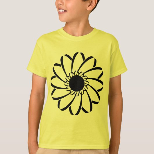 Geometrische ventilator t-shirt (Voorkant)