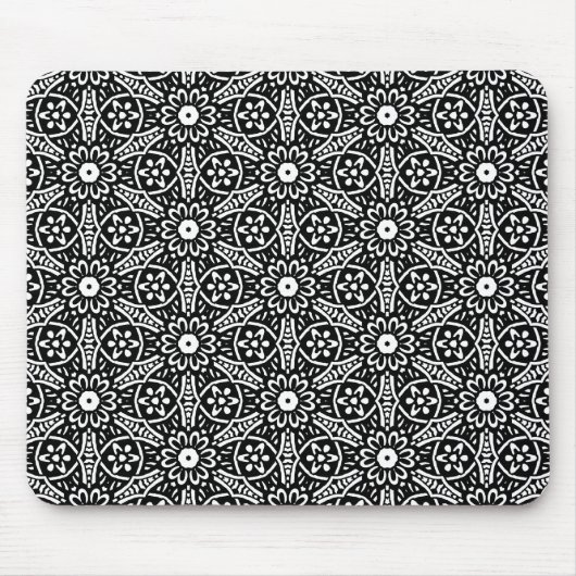 Geometrische ventilatorpatronen muismat (Voorkant)