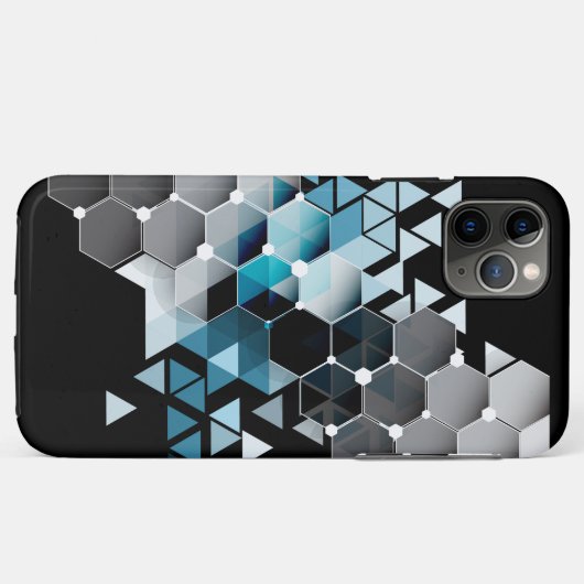 Geometrische verbeelding Case-Mate iPhone case (Achterkant (horizontaal))