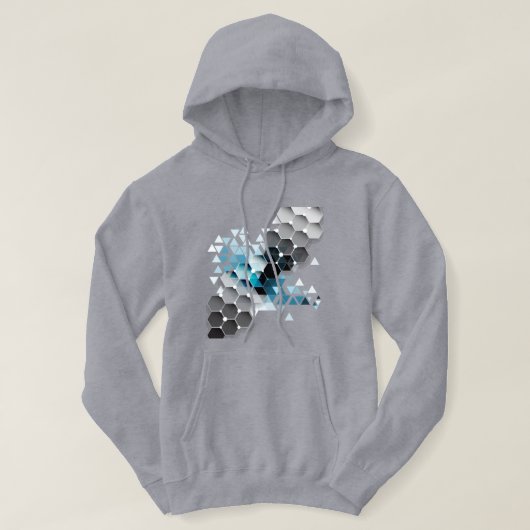 Geometrische verbeelding hoodie (Design voorkant)