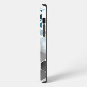 Geometrische verbeelding  iPhone hoesje (Linkerkant)