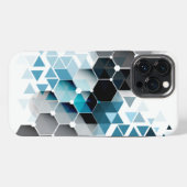 Geometrische verbeelding  iPhone hoesje (Achterkant horizontaal)