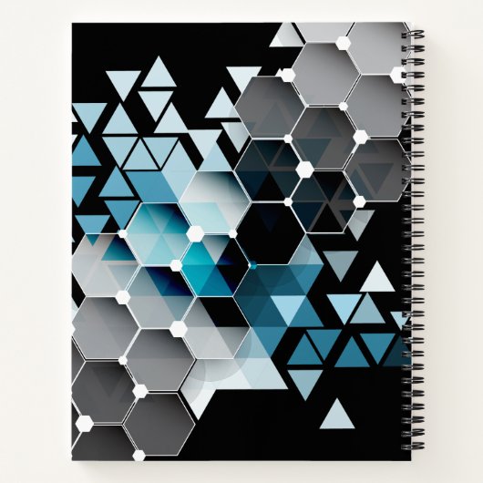 Geometrische verbeelding notitieboek (Achterkant)