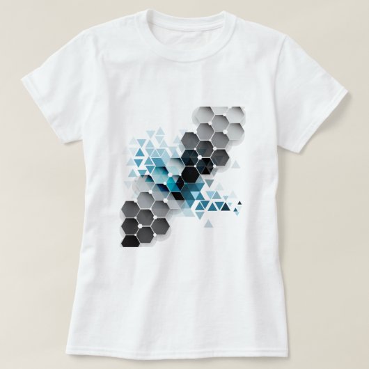 Geometrische verbeelding t-shirt (Design voorkant)
