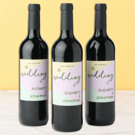 Geometrische verbondenheid van gesteente wijn etiket