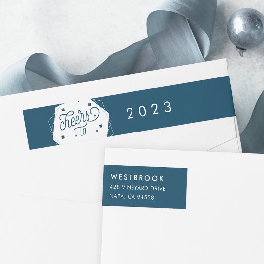 Geometrische verklikker | Nieuw jaar — Retouradres