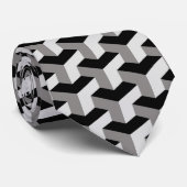 Geometrische verklikkers Stropdas optisch lichtpat (Opgerold)