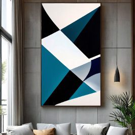 Geometrische Verlopen Poster