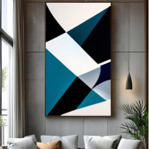 Geometrische Verlopen Poster