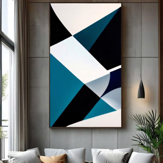 Geometrische Verlopen Poster