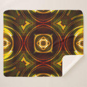  geometrische versieringspatroon, a sherpa deken (Voorkant (horizontaal))