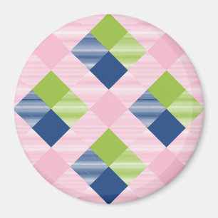 Geometrische vierkant Abstractie 18 Magneet