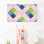 Geometrische vierkant Abstractie 18 Spandoek (Insitu)