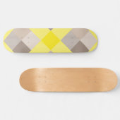 Geometrische vierkant Abstractie 19 Persoonlijk Skateboard (Horizontaal)