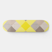 Geometrische vierkant Abstractie 19 Persoonlijk Skateboard (Horizontaal)
