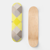 Geometrische vierkant Abstractie 19 Persoonlijk Skateboard (Voorkant)