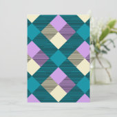 Geometrische vierkant Abstractie 20 Kaart (Staand voorkant)