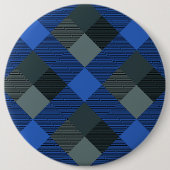 Geometrische vierkant Abstractie 21 Ronde Button 6,0 Cm (Voorkant)