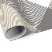 Geometrische vierkant Abstractie 2 Cadeaupapier (Rol Hoek)