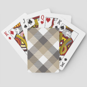 Geometrische vierkant Abstractie 2 Pokerkaarten