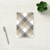 Geometrische vierkant Abstractie 2 Post-it® Notes (Kantoor)