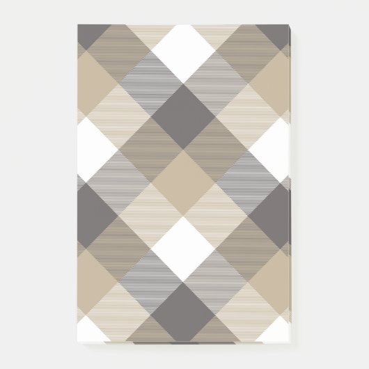 Geometrische vierkant Abstractie 2 Post-it® Notes (Voorkant)