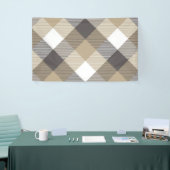 Geometrische vierkant Abstractie 2 Spandoek (Beurs)