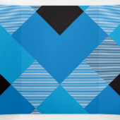 Geometrische vierkant Abstractie 3 Drieluik Wenskaart (Binnenkant midden)