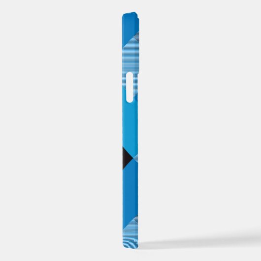 Geometrische vierkant Abstractie 3 iPhone Hoesje (Rechterkant)