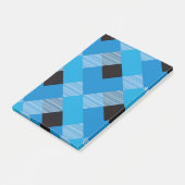 Geometrische vierkant Abstractie 3 Post-it® Notes (Schuin)