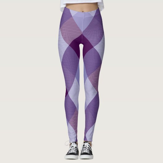 Geometrische vierkant Abstractie 4 Leggings (Voorkant)