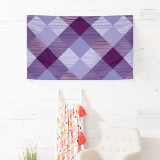 Geometrische vierkant Abstractie 4 Spandoek (Insitu)