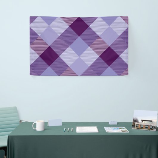 Geometrische vierkant Abstractie 4 Spandoek (Beurs)