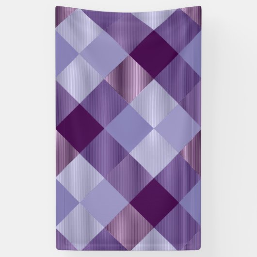 Geometrische vierkant Abstractie 4 Spandoek (Verticaal)