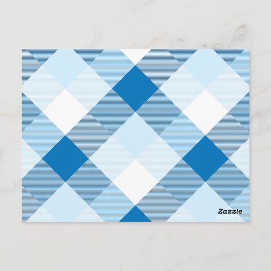 Geometrische vierkant Abstractie 6 Briefkaart (Achterkant)