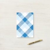 Geometrische vierkant Abstractie 6 Post-it® Notes (Op bureau)