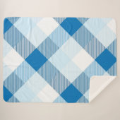 Geometrische vierkant Abstractie 6 Sherpa Deken (Voorkant (horizontaal))