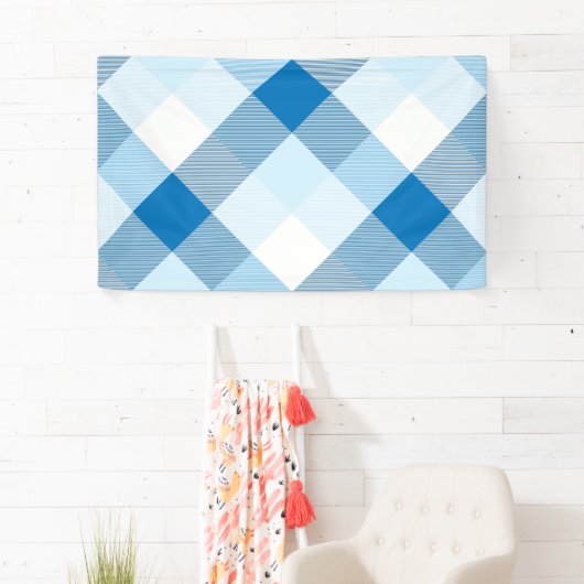 Geometrische vierkant Abstractie 6 Spandoek (Insitu)