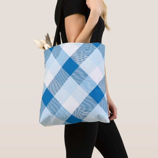 Geometrische vierkant Abstractie 6 Tote Bag (Dichtbij)