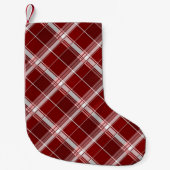 Geometrische vierkant Abstractie 7 Kleine Kerstsok (Voorkant)