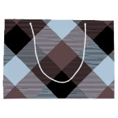 Geometrische vierkant Abstractie 8 Groot Cadeauzakje (Achterkant)