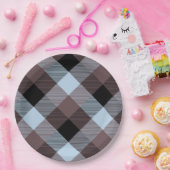 Geometrische vierkant Abstractie 8 Papieren Bordje (Feest)