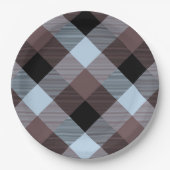 Geometrische vierkant Abstractie 8 Papieren Bordje (Voorkant)