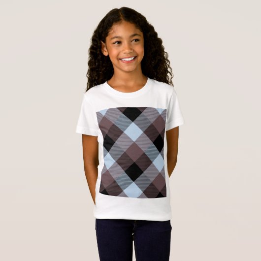 Geometrische vierkant Abstractie 8 T-shirt (Voorkant volledig)